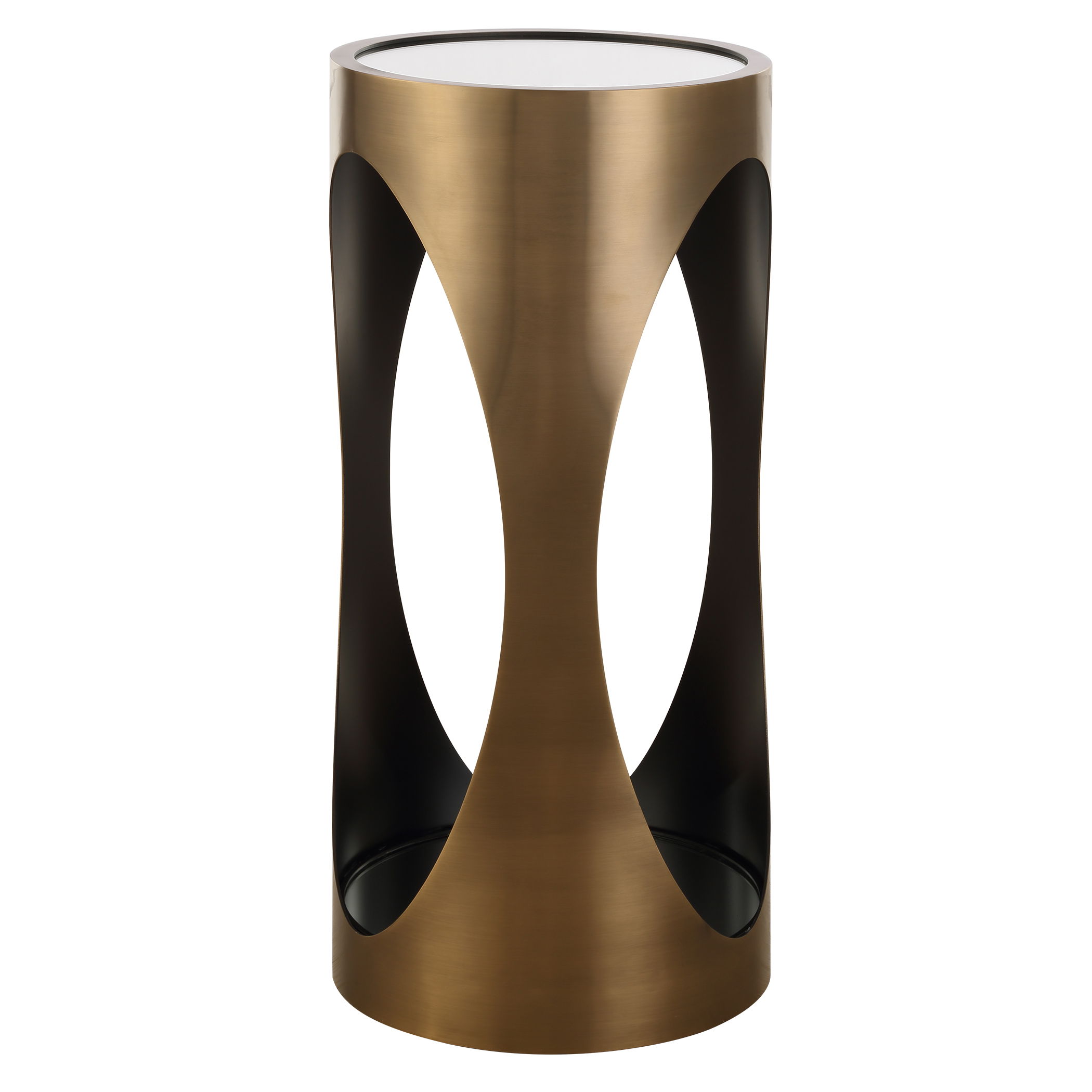 Achilles Brass Drink Table large image 