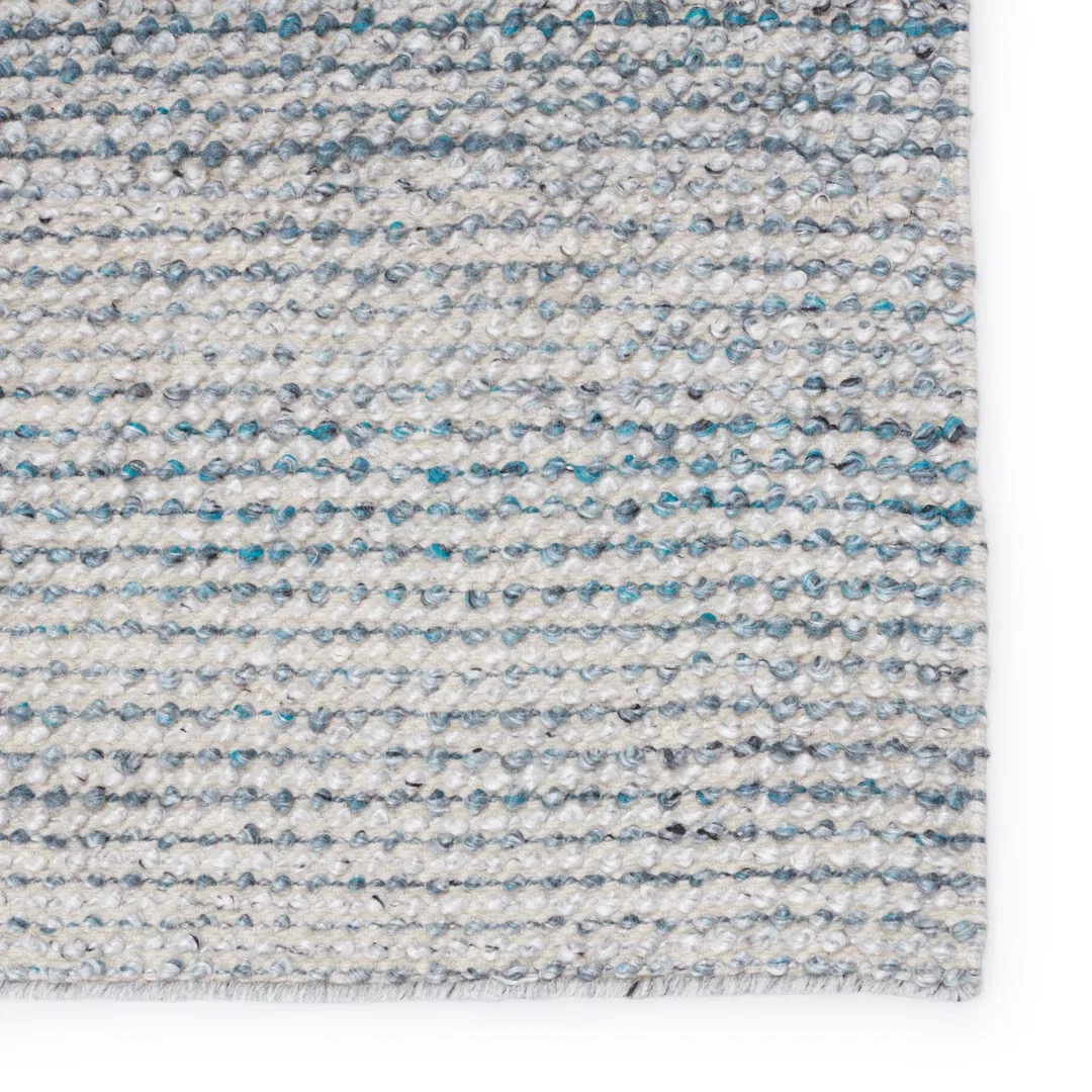Jaipur Living Crispin Indoor/ Outdoor Solid Blue/ White Area Rug 2'X3' large image 