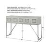 Abaya White Console Table thumbnail 2
