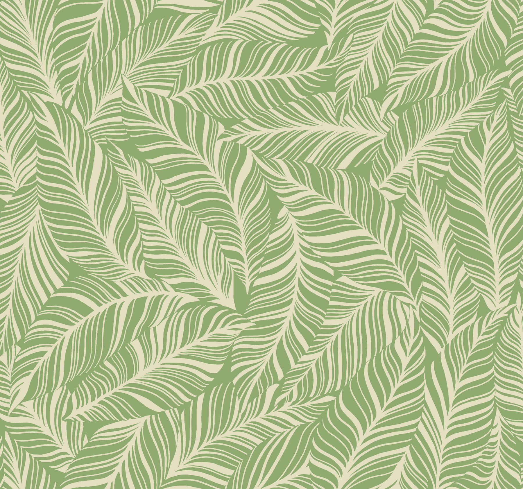 Rainforest Canopy Green Wallpaper large image 
