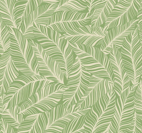 Rainforest Canopy Green Wallpaper