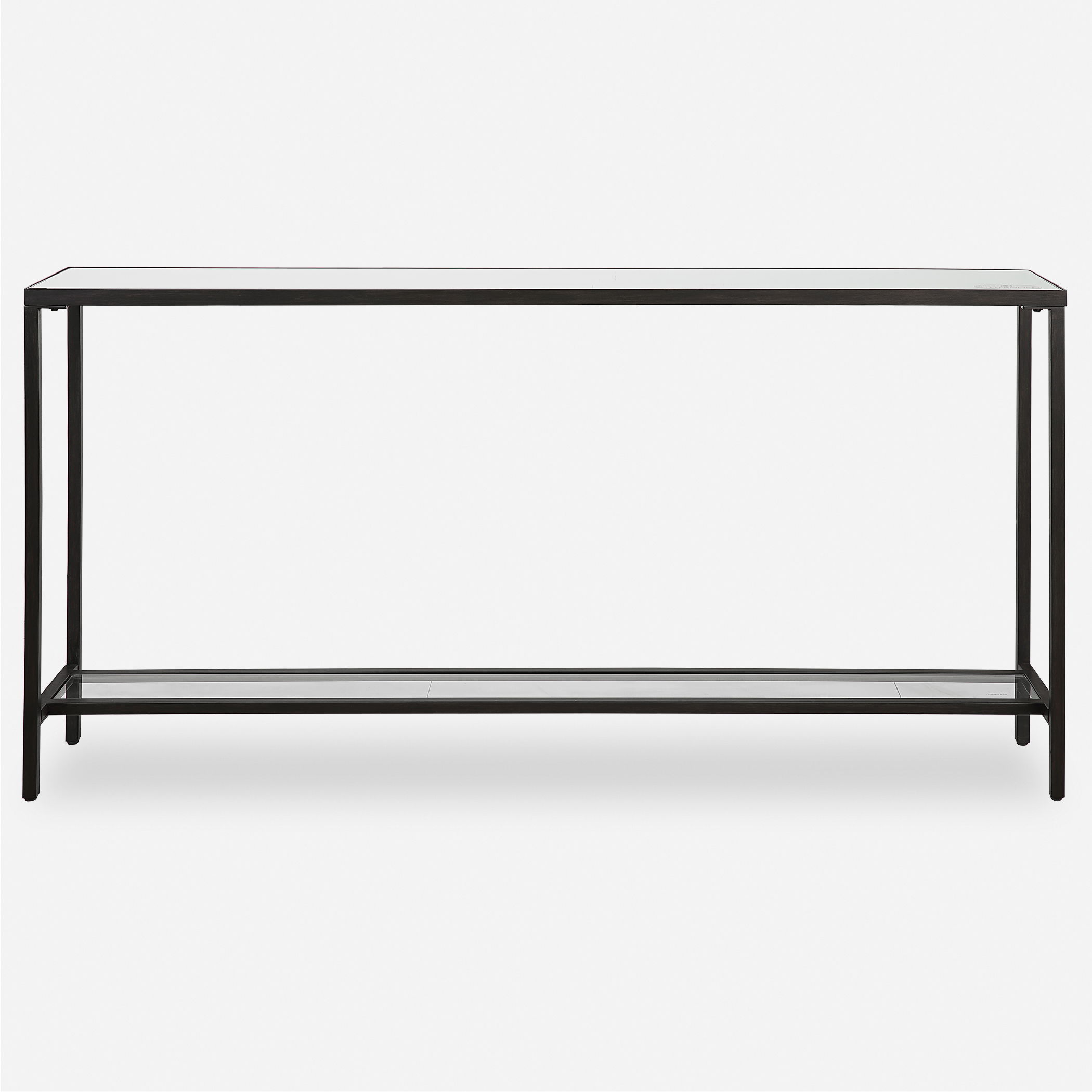 Hayley Black Console Table large image 