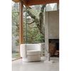 Koba Chair Maya White, Accent Chair by Moe's Home, 40" width x 29" height x 33.75" depth thumbnail 11