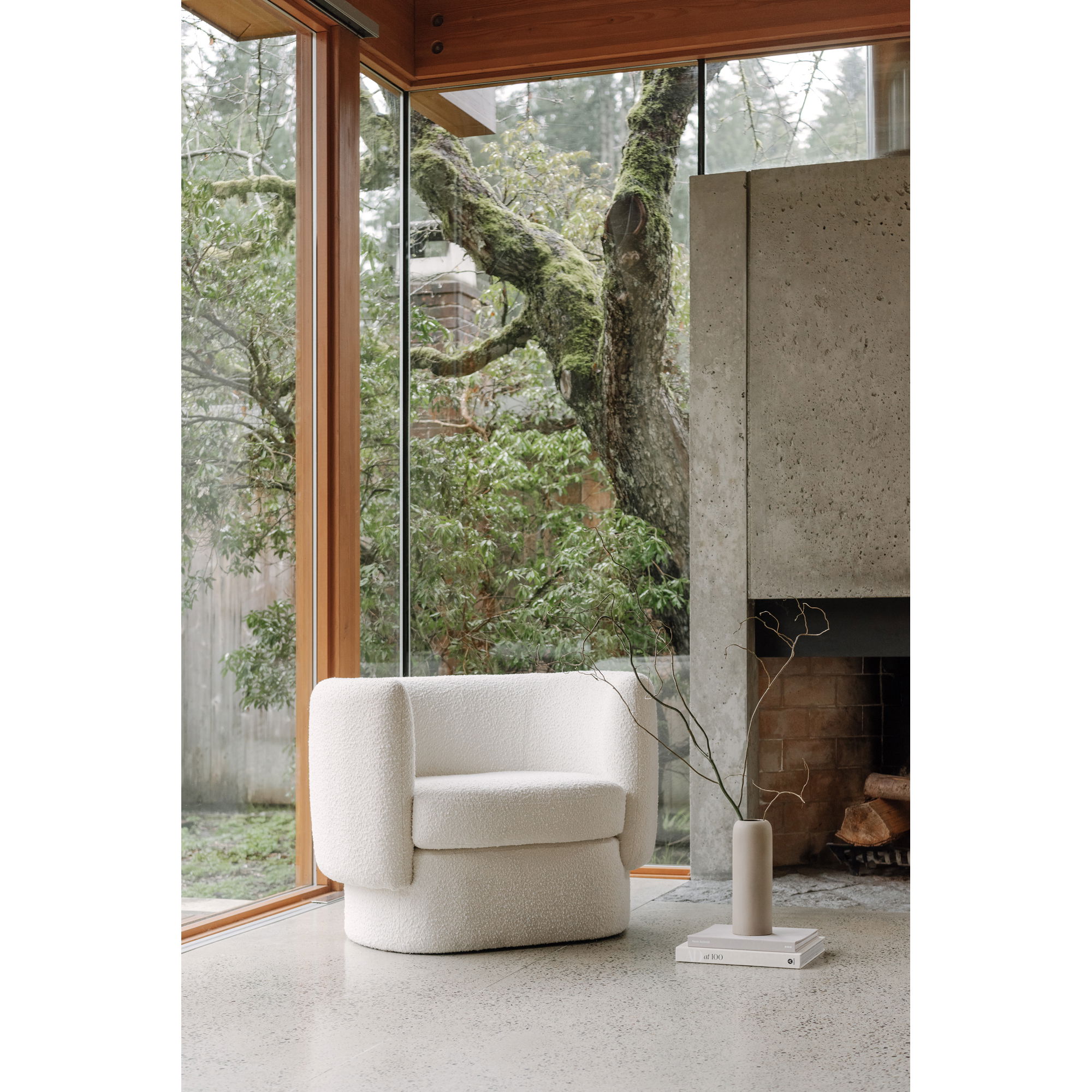 Koba Chair Maya White large image 