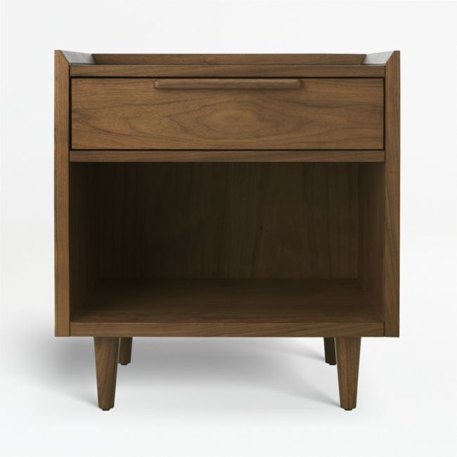 Online Designer Bedroom Tate Walnut Nightstand