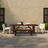 Esmond Outdoor Dining Table Brown, Outdoor Table by Moe's Home, 8'1.99" width x 2'6.24" height x 3'6.01" depth thumbnail 6