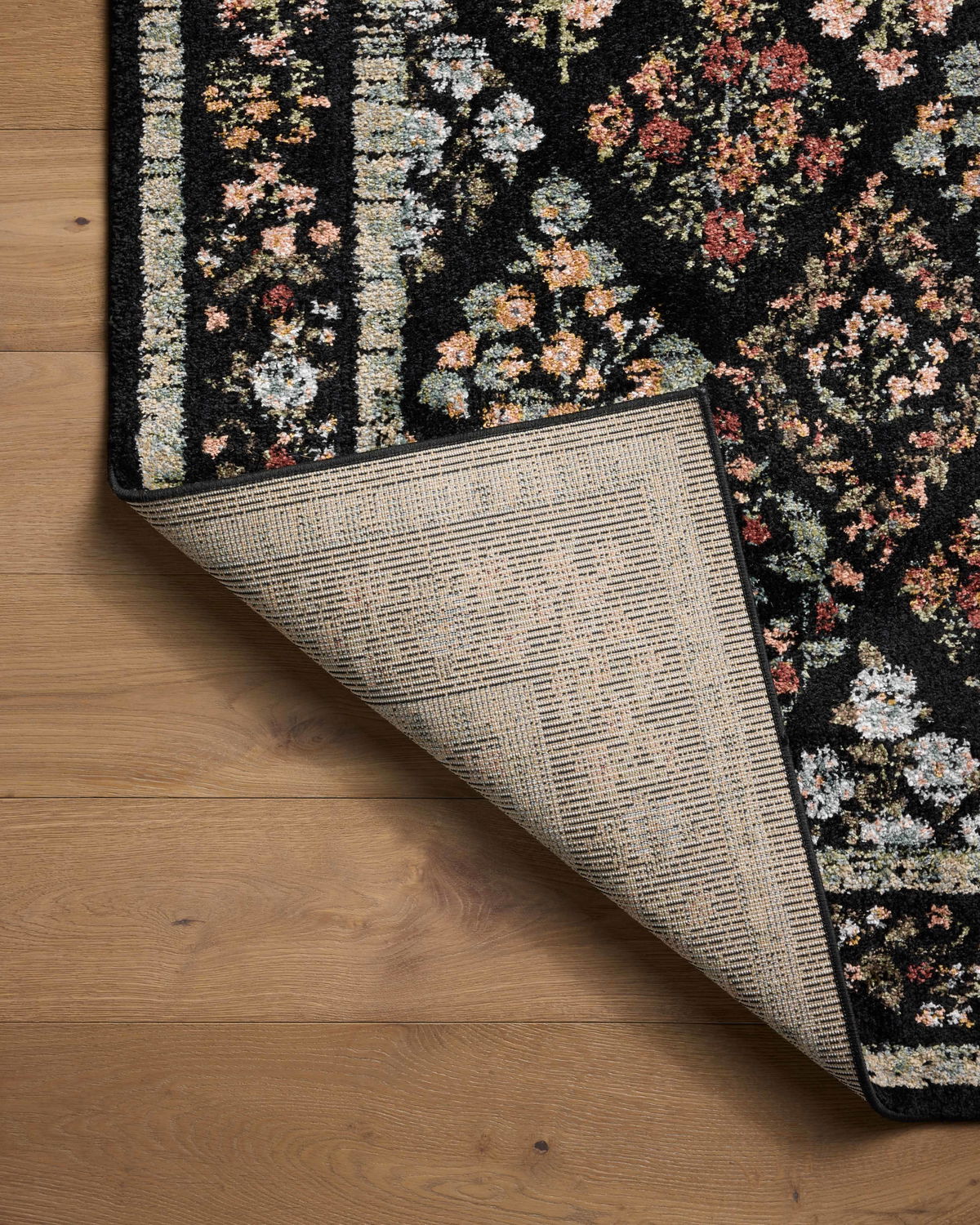 Rifle Paper Co. x Loloi Laurel Rug, 5'3" length x 7'8" width View 6
