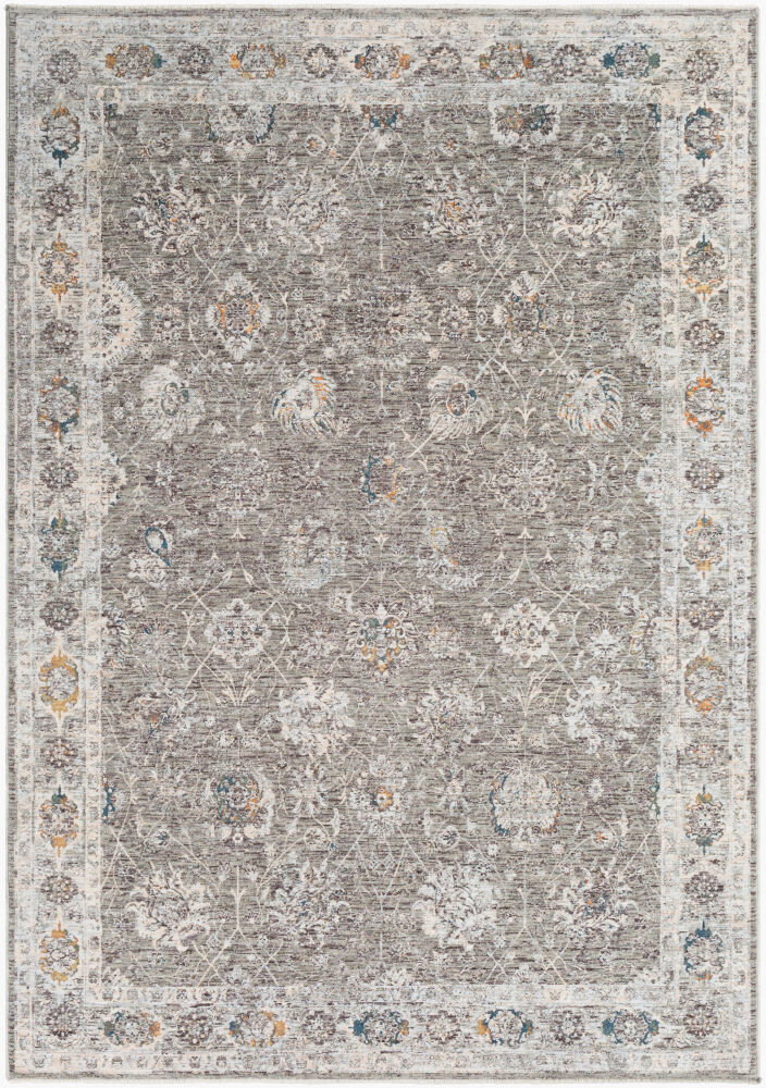 Presidential Machine Woven Rug, by Surya, 8'2.43" length x 4'11.84" width