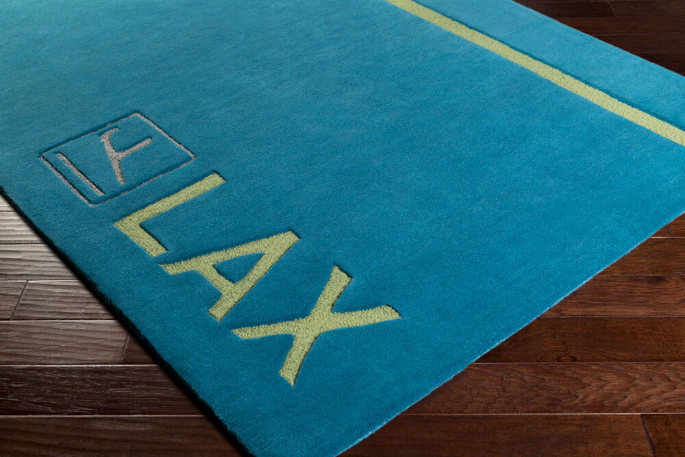 Solid Bold Handmade Rug large image 