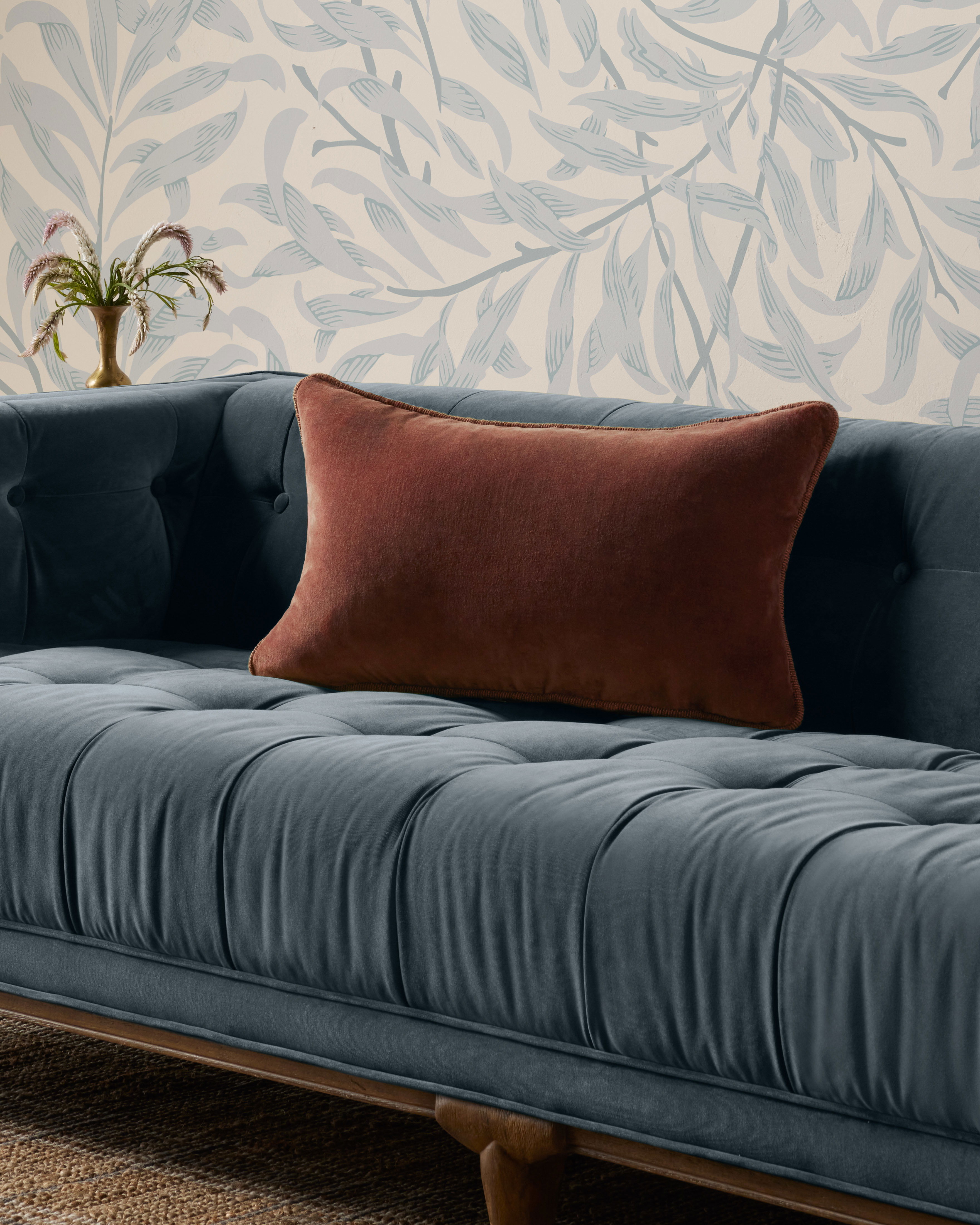 Chris Loves Julia x Loloi Liza Pillow, Decorative Pillow, 13" length x 21" width View 2