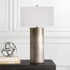 V-Groove Modern Table Lamp, by Uttermost, 19" width x 32.5" height x 10" depth thumbnail 2