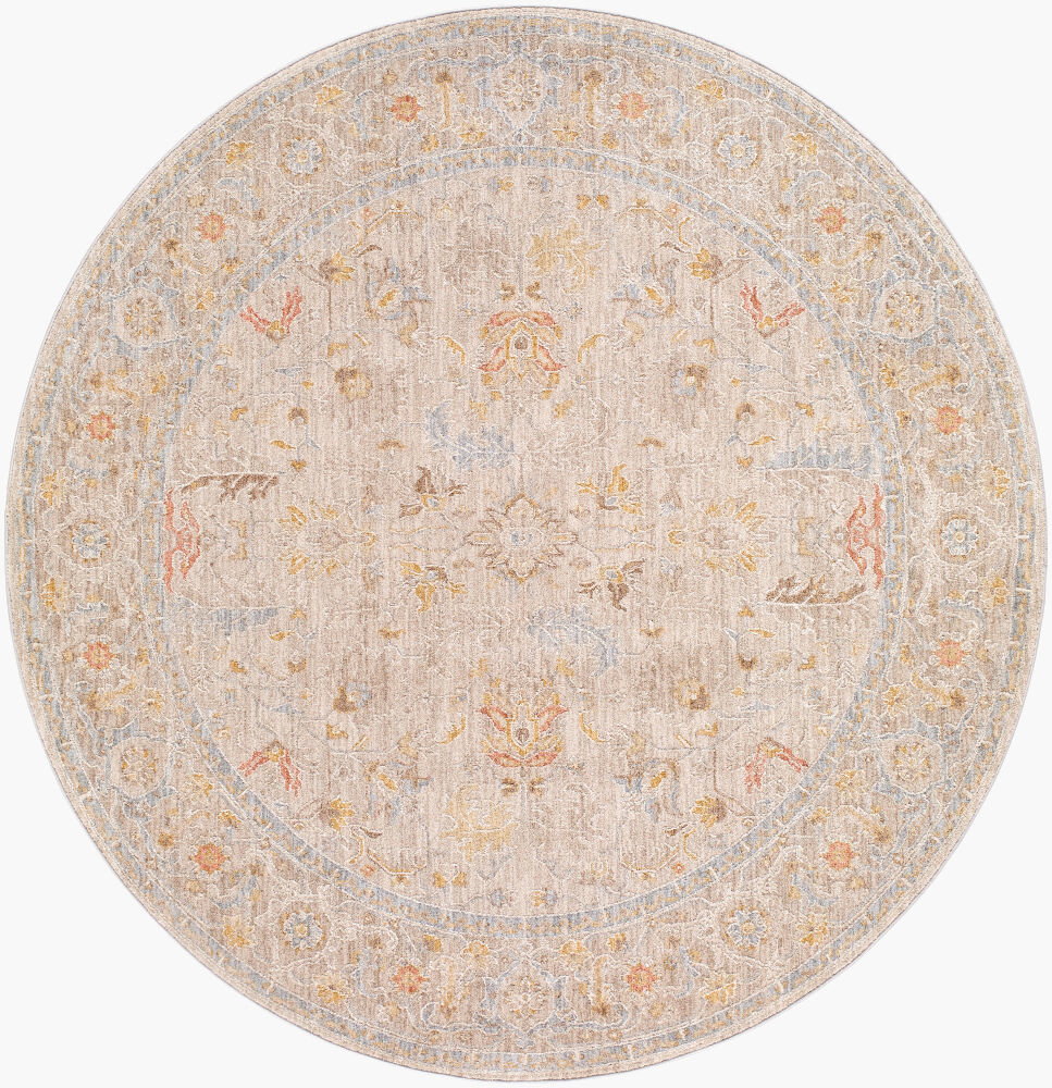 Avant Garde Machine Woven Rug, by Surya, 5'2.99" length x 5'2.99" width