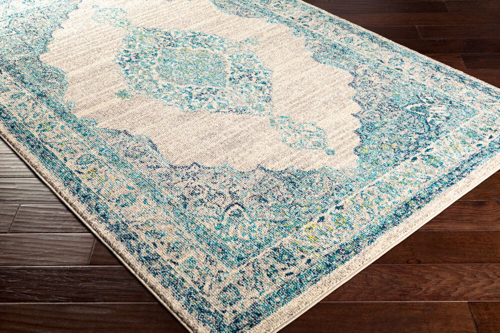 Morocco Machine Woven Rug, by Surya, 1'3.75" length x 1'3.75" width