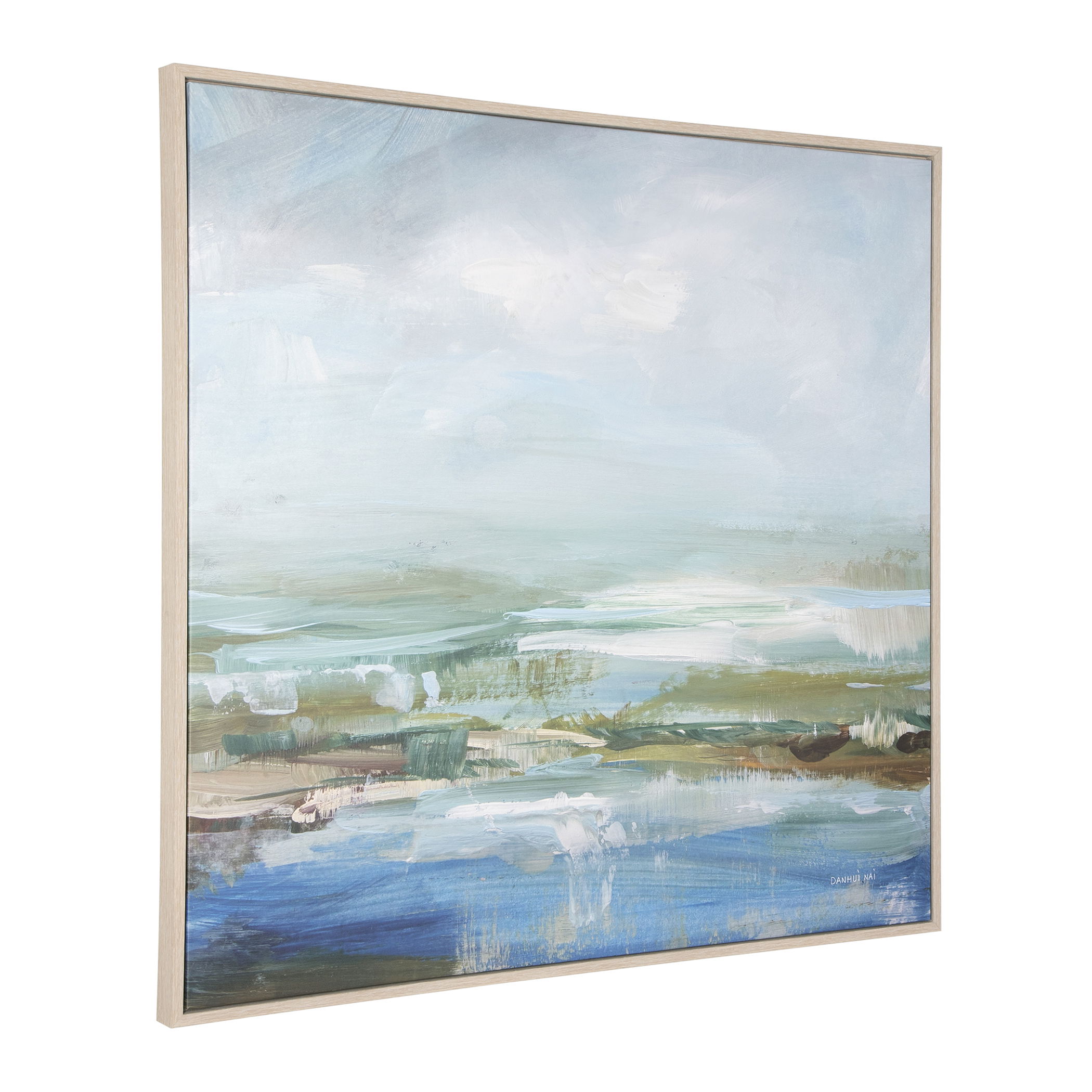 Lush Valley Framed Canvas large image 