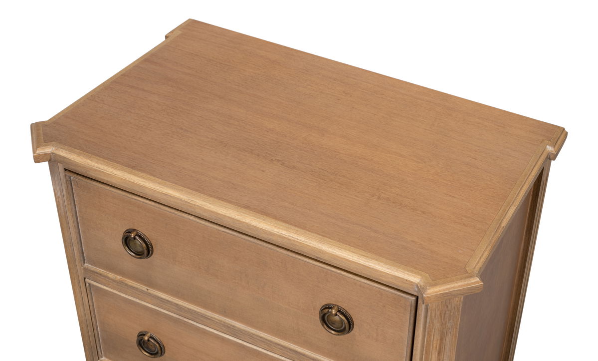 Poppin's 3 Drawer Chest, by Sarreid, 1'4" length x 1" width x 1" height View 10