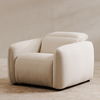 Eli Power Recliner Chair Warm White, Accent Chair by Moe's Home, 41.5" width x 30" height x 43" depth thumbnail 8