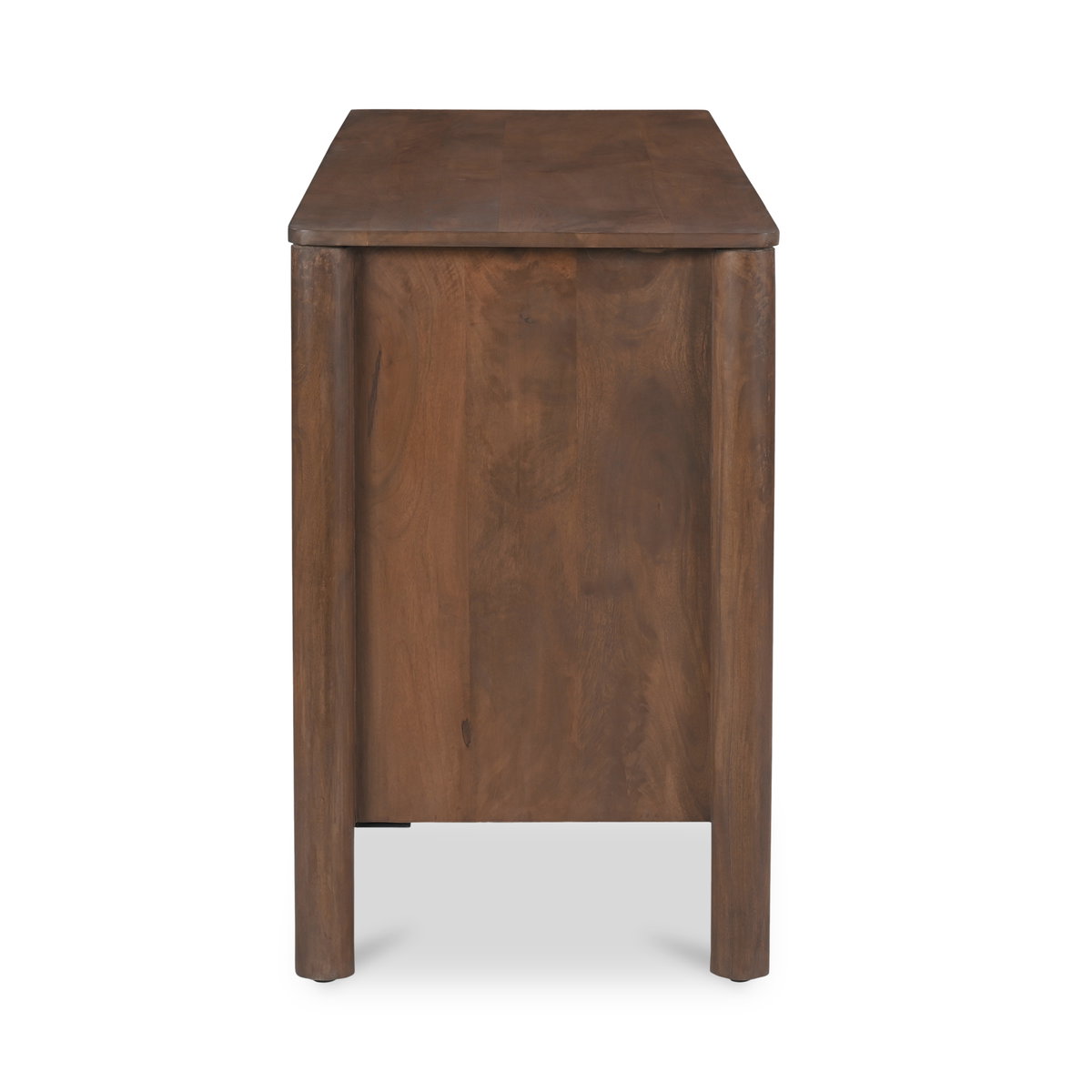Wiley 3 Drawer Sideboard Vintage Brown, Cabinets & Sideboard by Moe's Home, 60" width x 30" height x 19" depth View 3