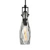 Campester 1 Light Watered Glass Mini Pendant, Ceiling Light by Uttermost, 8.5" width x 14.25" height x 4.12" depth thumbnail 4