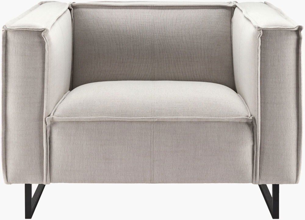 Dylan Accent Chair, by Surya, 47" width x 31" height