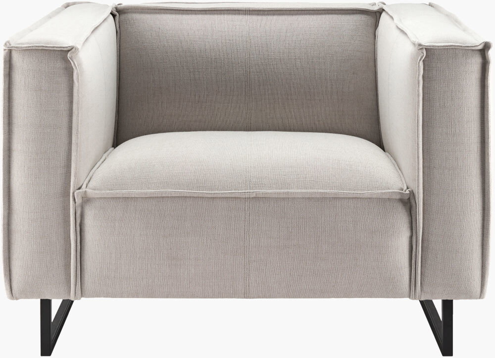 Dylan Accent Chair, by Surya, 47" width x 31" height