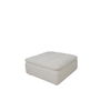 Lino Ottoman Textured Oat, by Moe's Home, 42.5" width x 17.7" height x 43.3" depth thumbnail 2