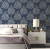 Tender Navy & Silver Wallpaper, by York Wall, 27' length x 2'3" width x 0.02" depth thumbnail 3