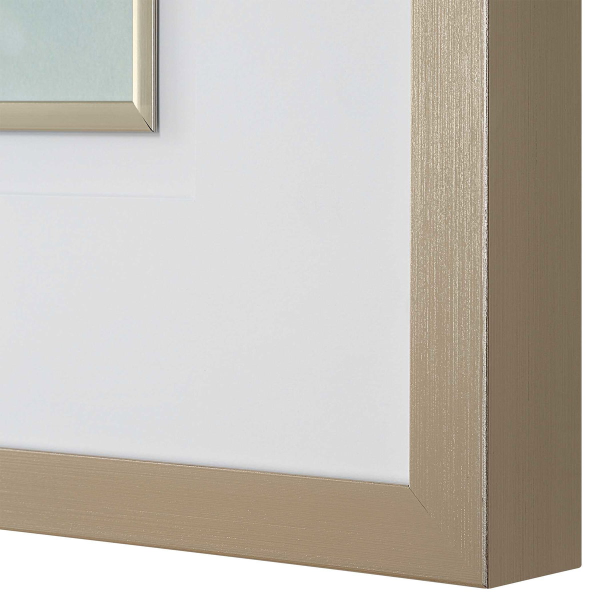 Soft Sage Abstract Landscape Prints Set/2, Art by Uttermost, 28" width x 28" height x 2.12" depth View 6
