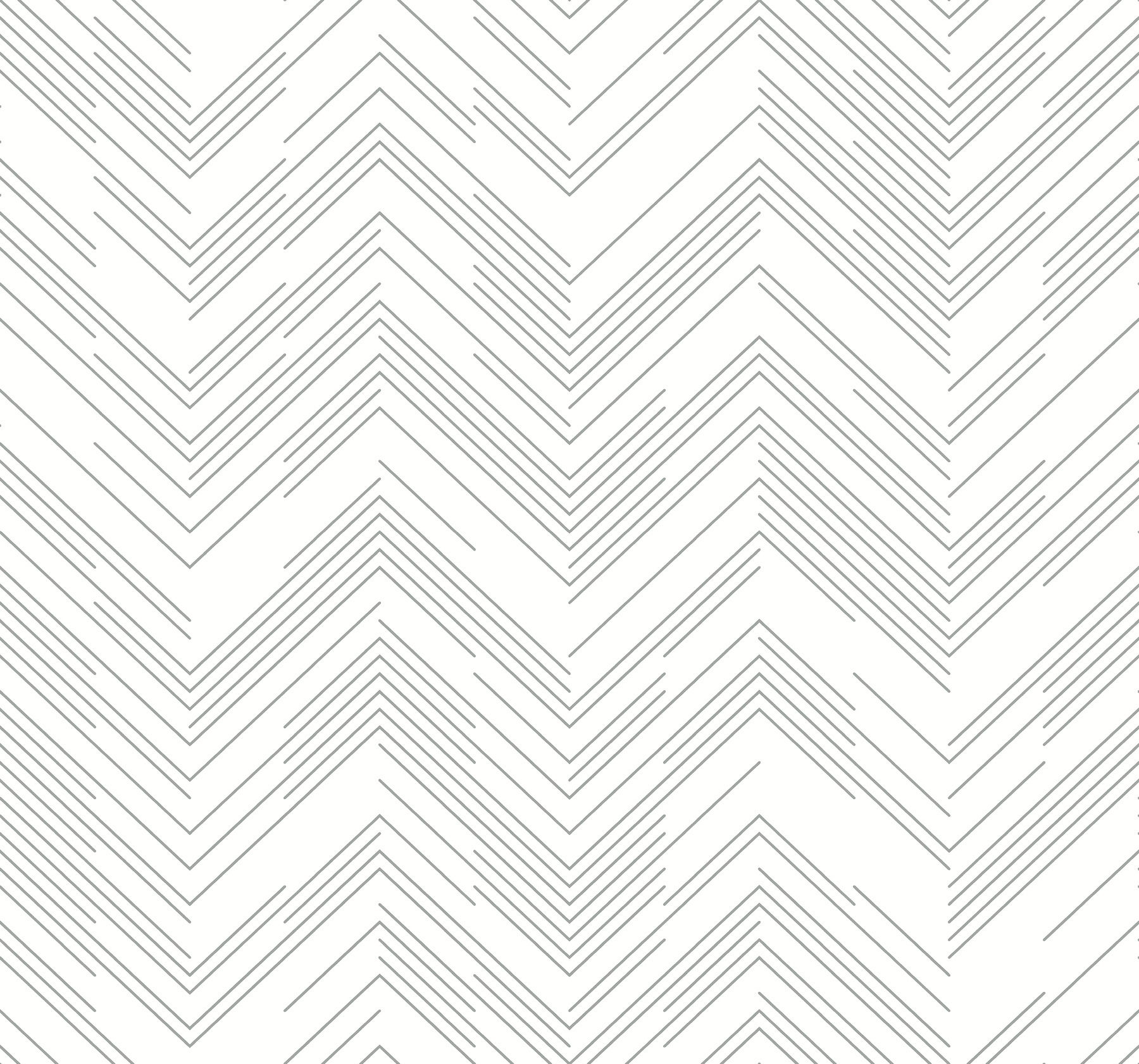 Polished Chevron White & Silver Wallpaper Polished Chevron White & Silver Wallpaper large image
