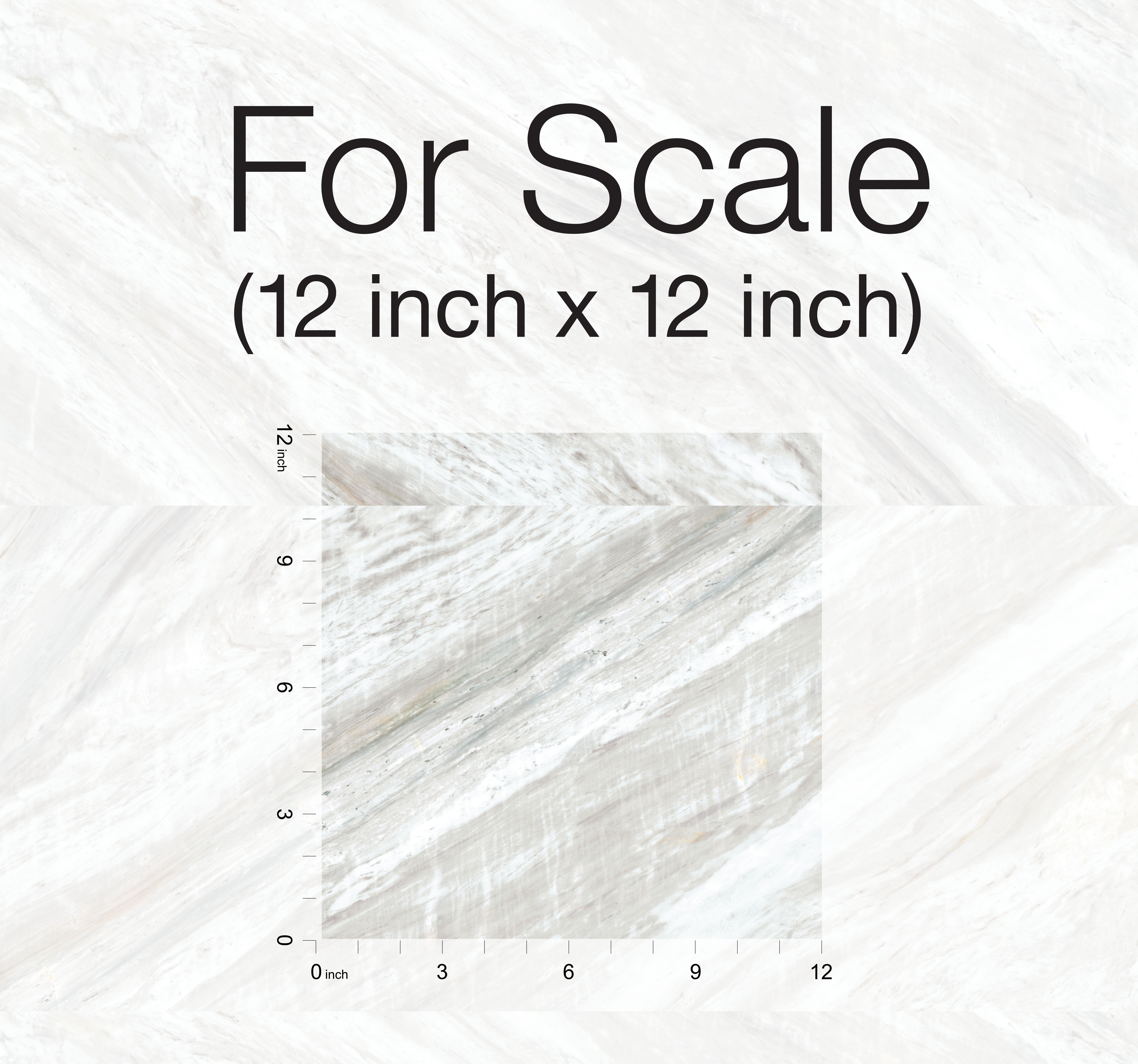 Carrara Horizontal White Peel & Stick Wallpaper large image 
