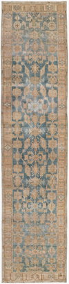 Antique One of a Kind Handmade Rug, by Surya, 15'7" length x 3'7" width thumbnail