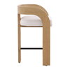 Tyson Counter Stool Cream, Counter & Bar Stool by Dovetail, 20.5" width x 34.25" height x 20.5" depth thumbnail 3