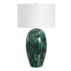 Ceralene Green Table Lamp, by Uttermost, 1'8" width x 2'9.25" height x 1'8" depth thumbnail 5