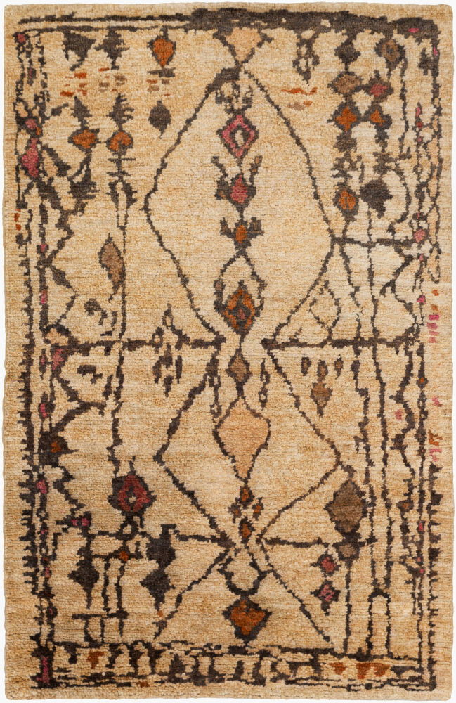 Medina Handmade Rug, by Surya, 9' length x 6' width