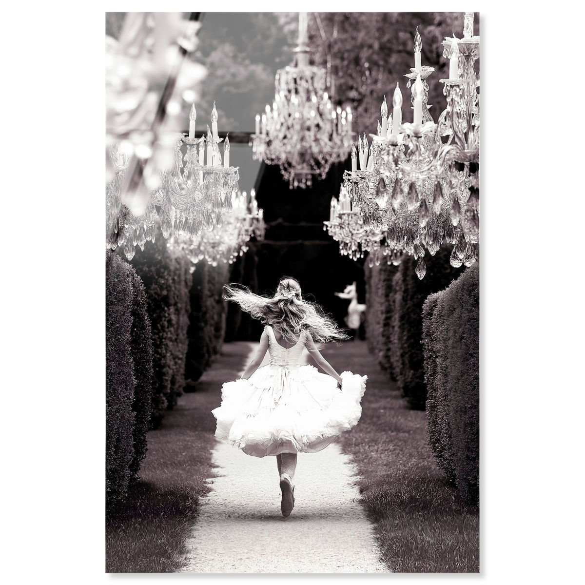 Running Alice (No Embellishment), Art by Oliver Gal,  30x45 View 1