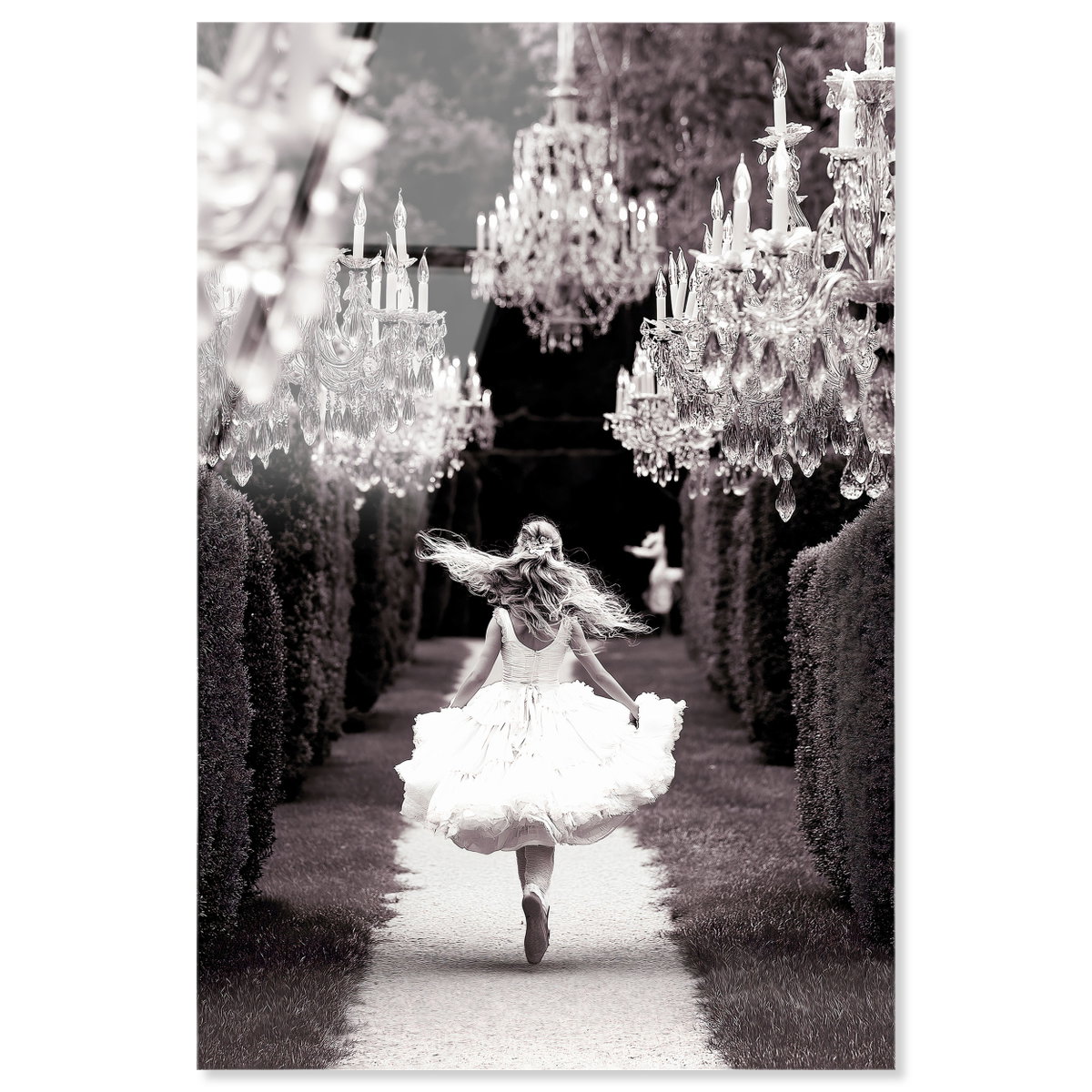 Running Alice (No Embellishment), Art by Oliver Gal,  30x45 View 1