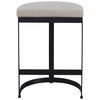 Ivanna Black Iron Counter Stool thumbnail 4