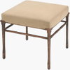 Eveena Ottoman, by Surya, 20" width x 19" height thumbnail