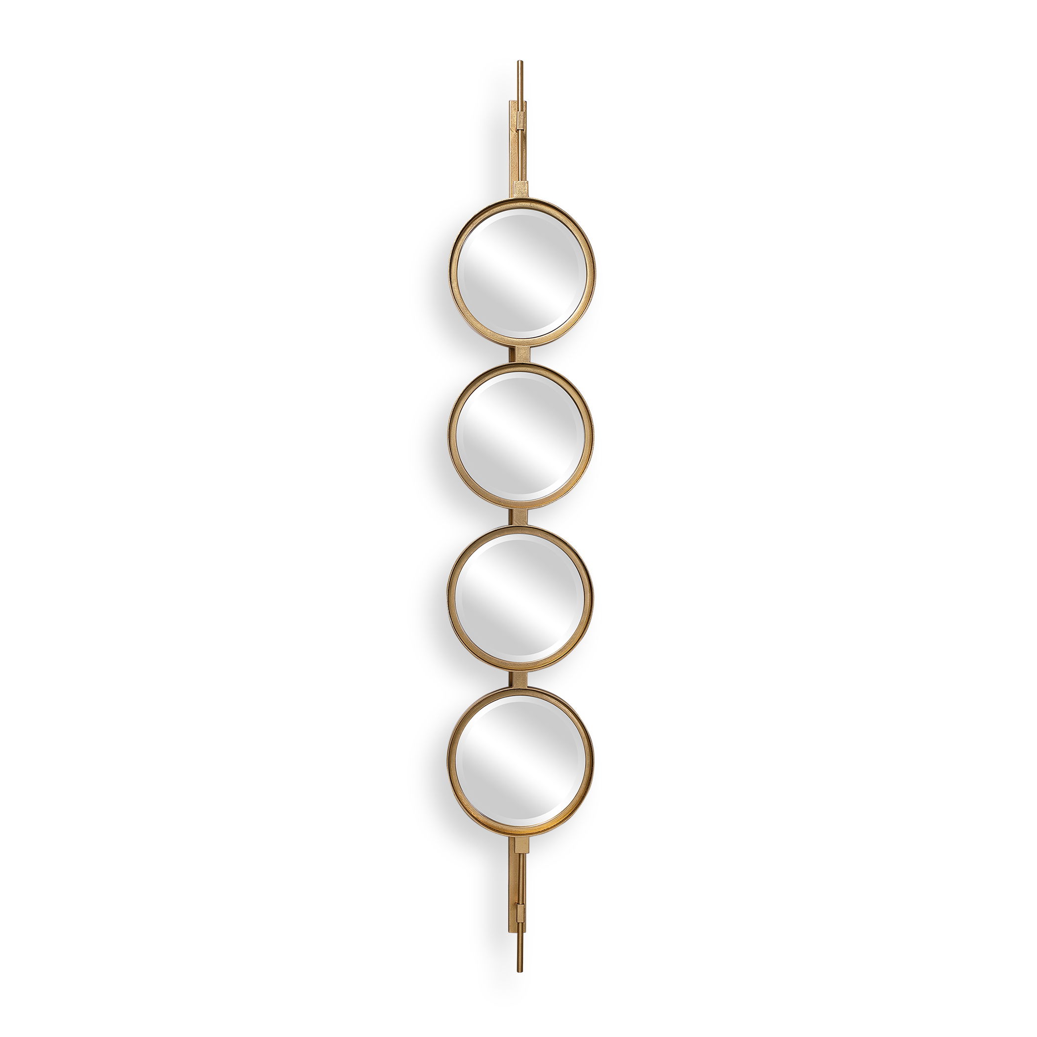 Button Gold Mirror large image 