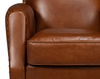 Taft Leather Swivel Chair, Havana Brown thumbnail 11
