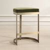 Ivanna Brass Moss Counter Stool, Furniture by Uttermost, 18" width x 26" height x 15" depth thumbnail 2