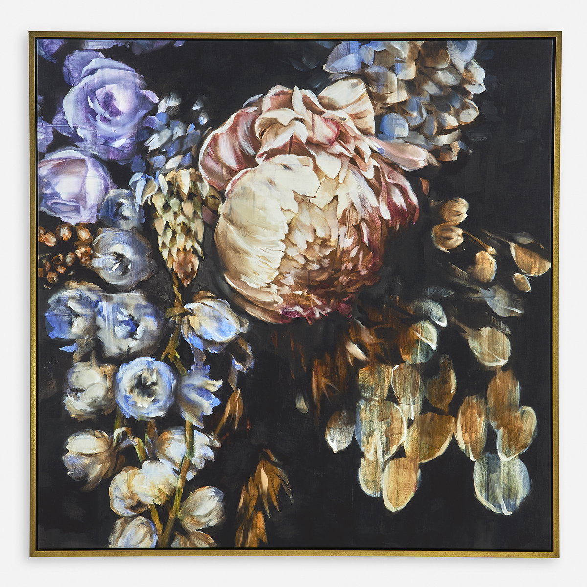 Natural Wonder Framed Floral Art, by Uttermost, 4'1.5" width x 4'1.5" height x 2" depth View 1
