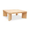 Oregon Square Coffee Table Blonde, by Moe's Home, 42" width x 15" height x 42" depth thumbnail 3