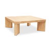 Oregon Square Coffee Table Blonde, by Moe's Home, 42" width x 15" height x 42" depth thumbnail 3