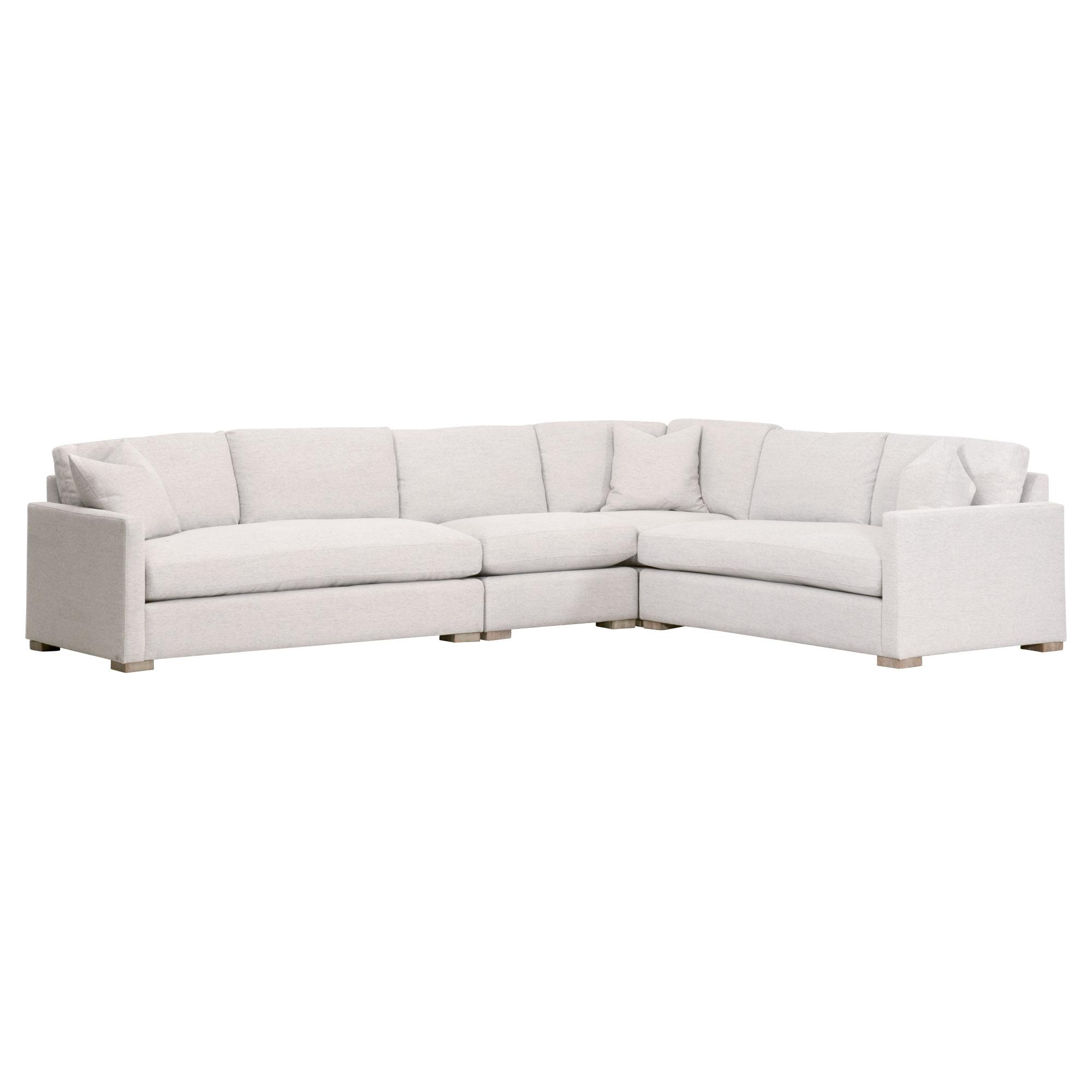 Clara Modular 1-Seat Armless Chair large image 