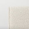 Damon  Fully Upholstered Cream-Toned Fabric Dining Chair on Casters thumbnail 6