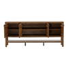 Estrada Sideboard Dark Brown, Sideboards & Buffet by Dovetail, 84" width x 36.25" height x 18" depth thumbnail 5