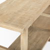 Rosie Large Blonde Wood Console Table thumbnail 6