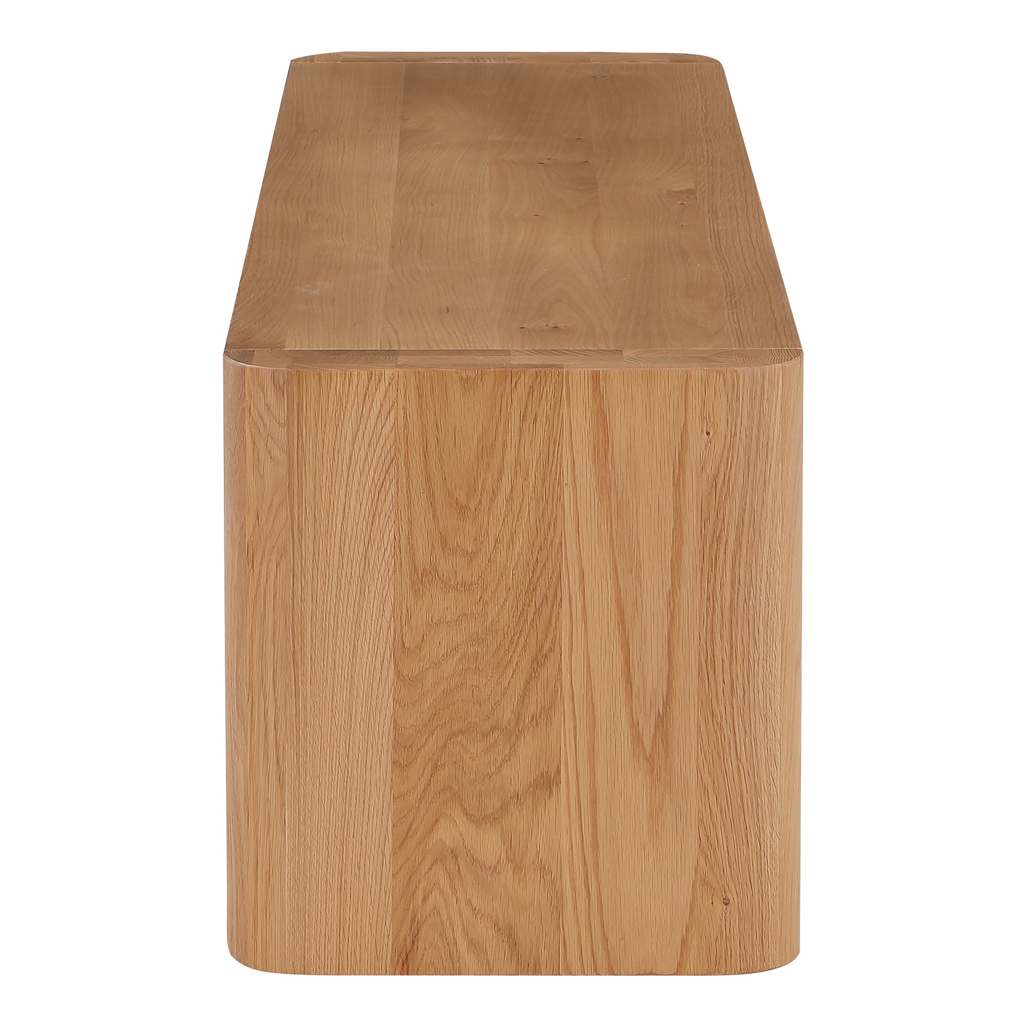 Post Small Dining Bench Natural large image 