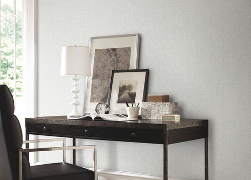 Well Suited White Wallpaper