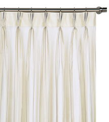 Online Designer Home/Small Office AMBIANCE SNOW CURTAIN PANEL